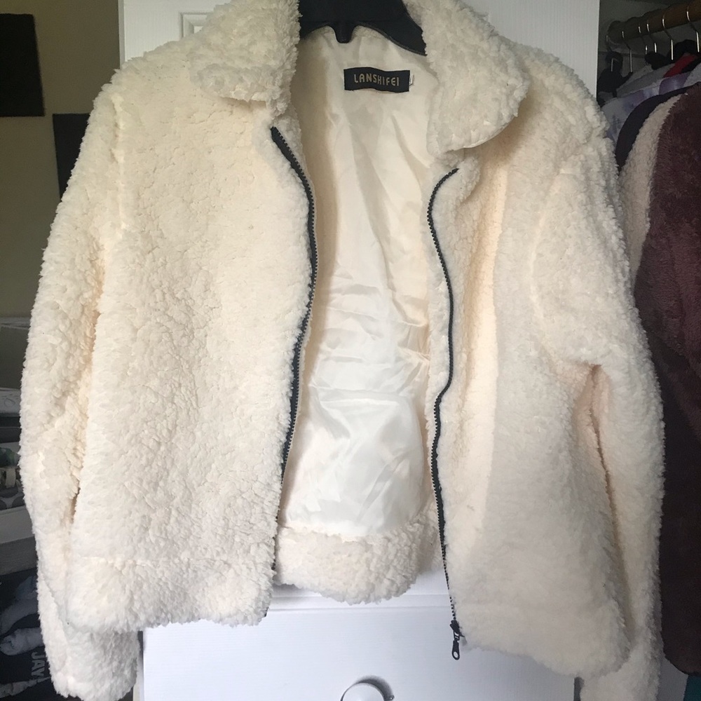 Fuzzy jacket